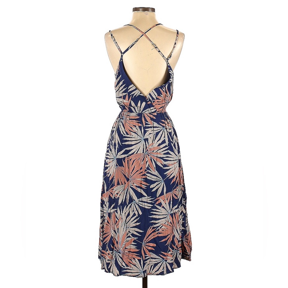 L*Space Blue Polynesian Palm Dress💙💛💙 - Picture 6 of 13